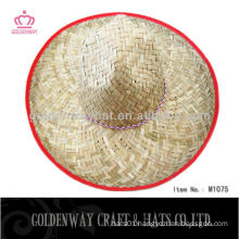 custom new design mexican hat broad leave straw sombrero natural environmental hats
